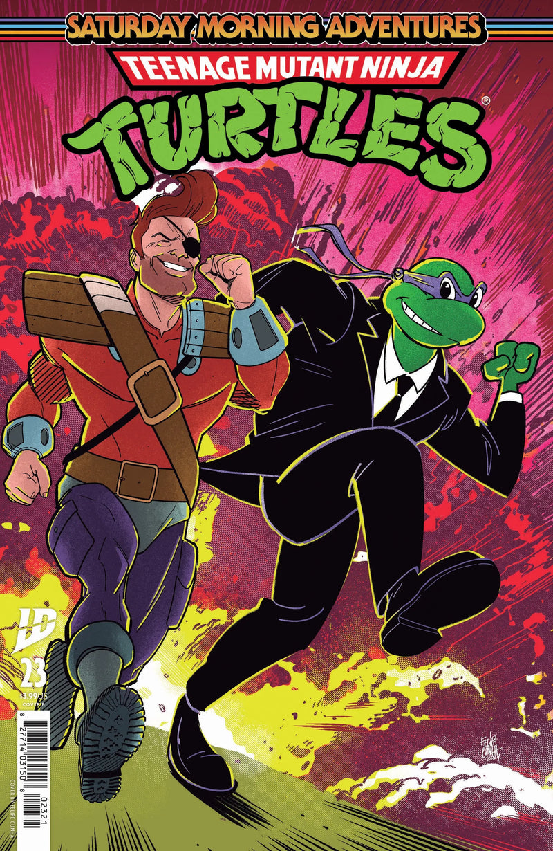 Teenage Mutant Ninja Turtles: Saturday Morning Adventures #23 Variant B (Cunha) IDW Publishing