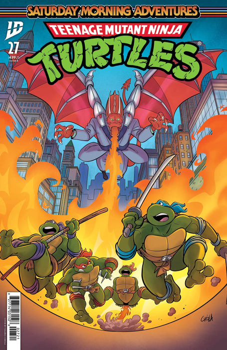 Teenage Mutant Ninja Turtles: Saturday Morning Adventures #27 Variant B (Chiola ) IDW Publishing