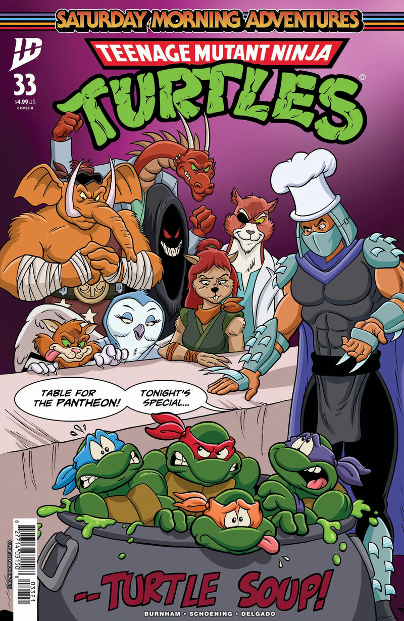 Teenage Mutant Ninja Turtles: Saturday Morning Adventures #33