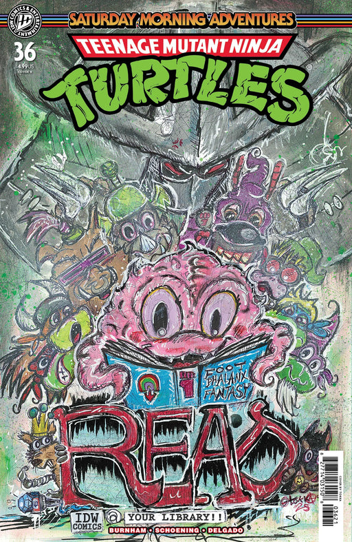 Teenage Mutant Ninja Turtles: Saturday Morning Adventures #36 Variant B (T Ok Ka) IDW Publishing