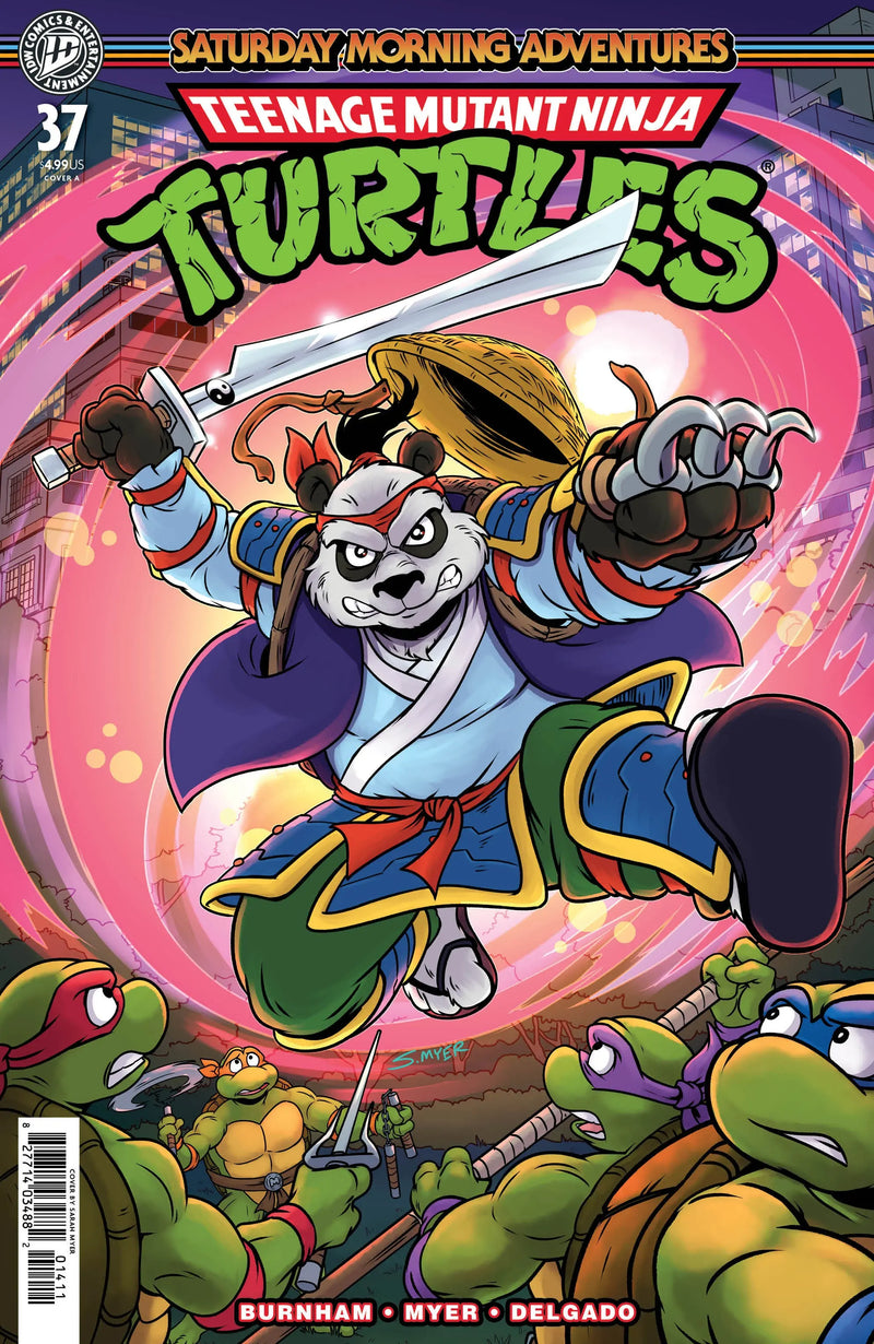 Teenage Mutant Ninja Turtles: Saturday Morning Adventures #37 Cover A (Myer) IDW Publishing
