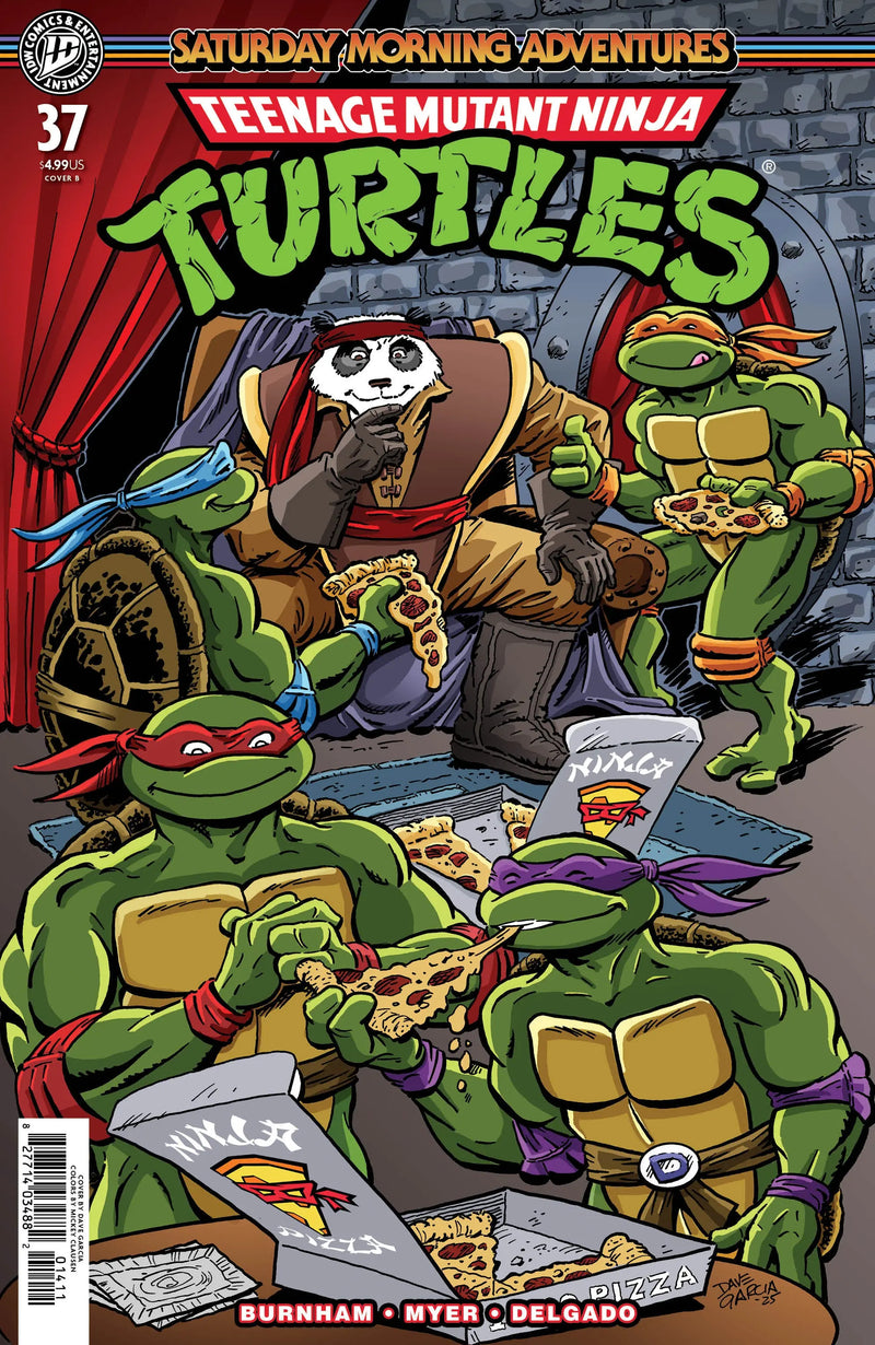 Teenage Mutant Ninja Turtles: Saturday Morning Adventures #37 Variant B (Dave Garcia) IDW Publishing