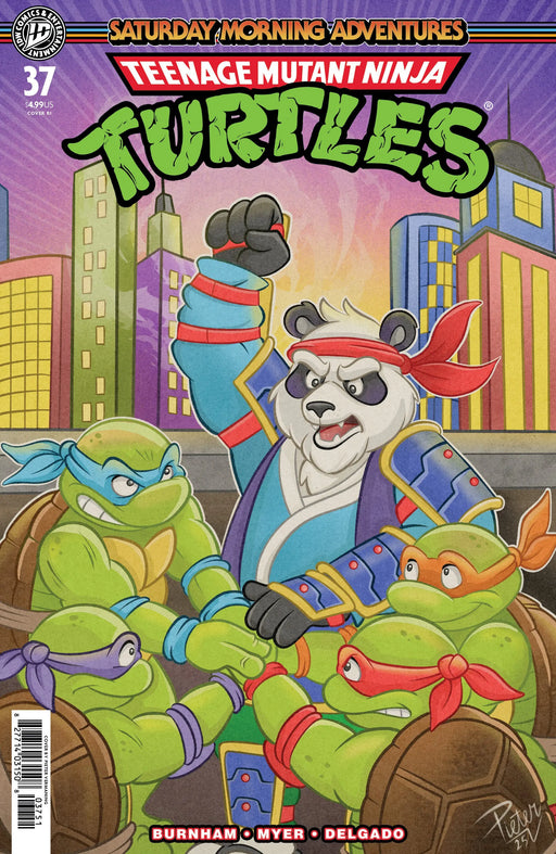 Teenage Mutant Ninja Turtles: Saturday Morning Adventures #37 Variant Ri (10) (Vermaning) IDW Publishing
