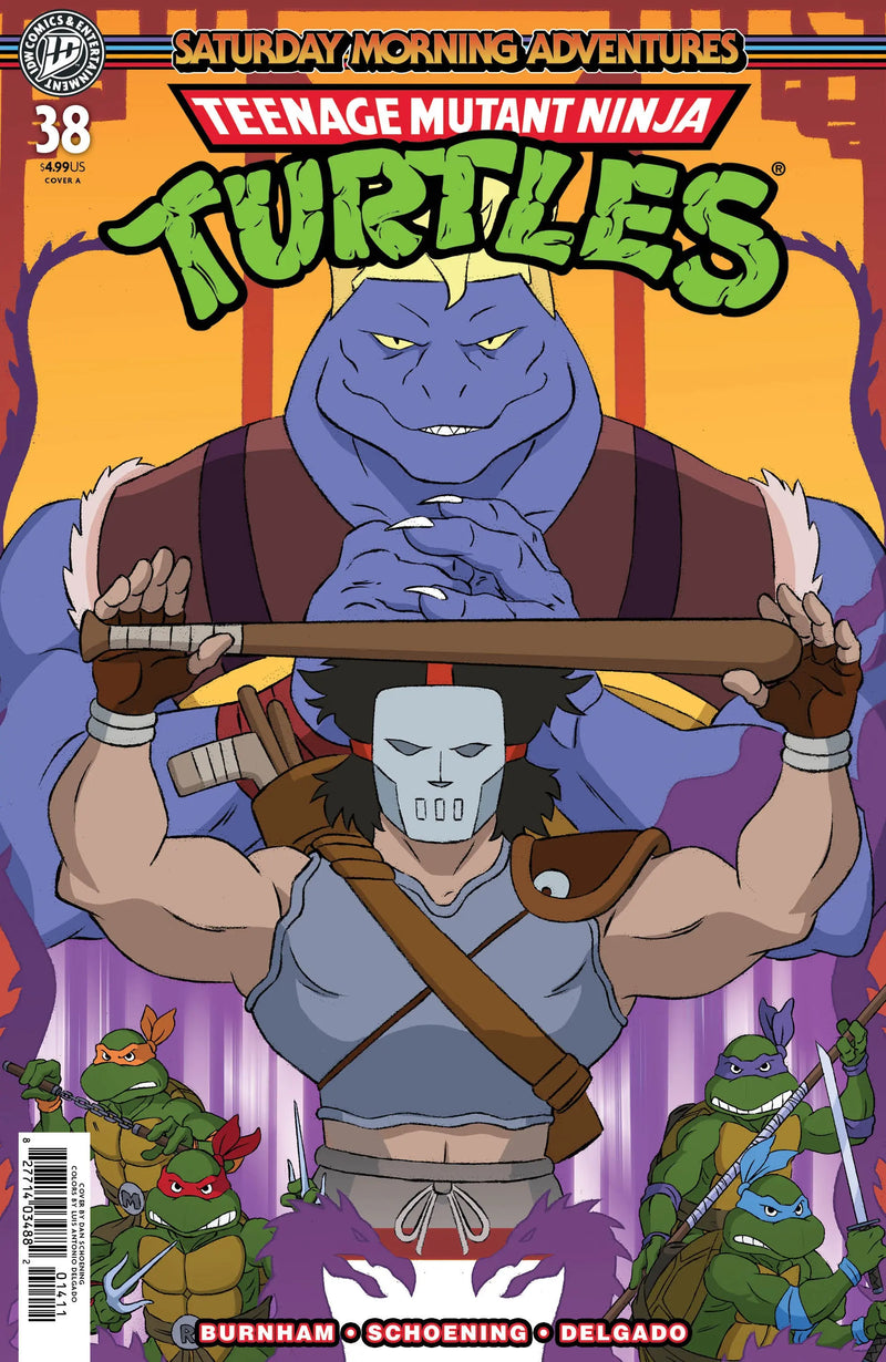 Teenage Mutant Ninja Turtles: Saturday Morning Adventures #38 Cover A (Schoening) IDW Publishing
