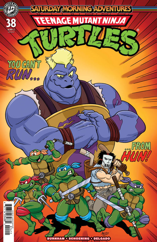 Teenage Mutant Ninja Turtles: Saturday Morning Adventures #38 Variant B (Hazouri) IDW Publishing