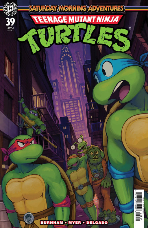 Teenage Mutant Ninja Turtles: Saturday Morning Adventures #39 Variant C (Go Woah) IDW Publishing