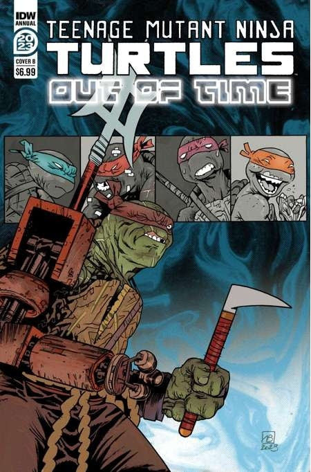 Teenage Mutant Ninja Turtles Annual 2023 Variant B Legostaev