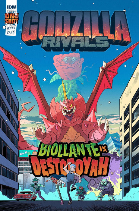 Godzilla Rivals: Biollante vs. Destoroyah Cover A Dove