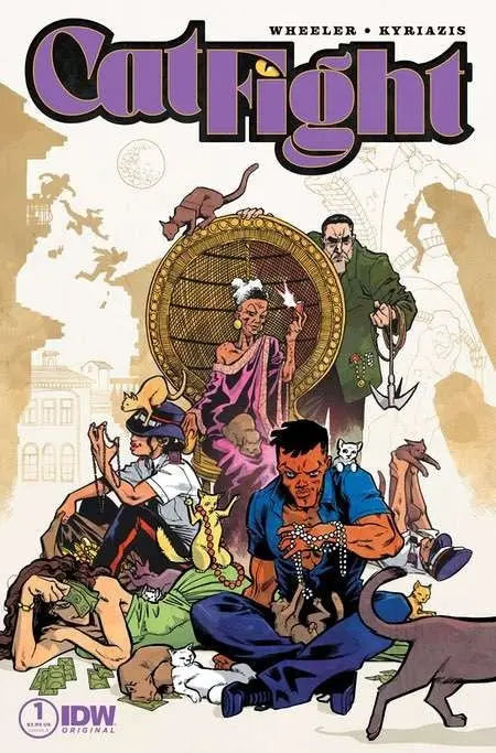 Cat Fight #1 Cover A Kyriazis