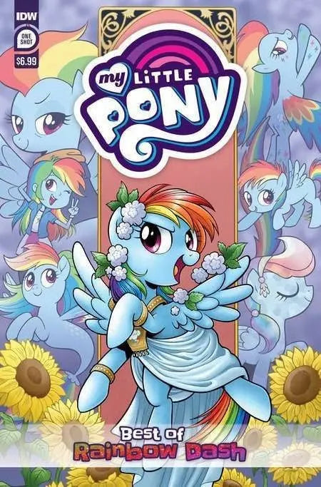 My Little Pony: Best Of Rainbow Dash Cover A Hickey