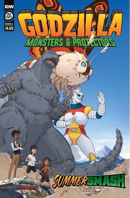 Godzilla: Monsters & Protectors-Summer Smash Cover A Schoening