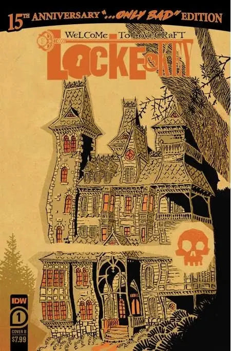 Locke & Key: Welcome To Lovecraft #1-15th Anniversary Edition Variant B Gane