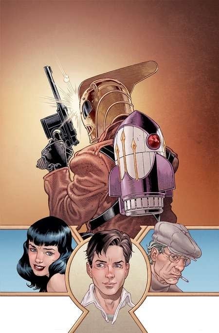 The Rocketeer: In The Den Of Thieves #1 Variant Ri 10 Rodriguez Full Art