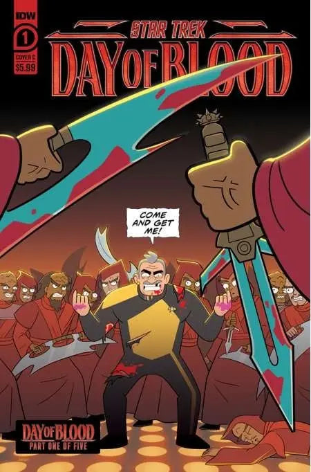 Star Trek: Day Of Blood #1 Variant C Fenoglio