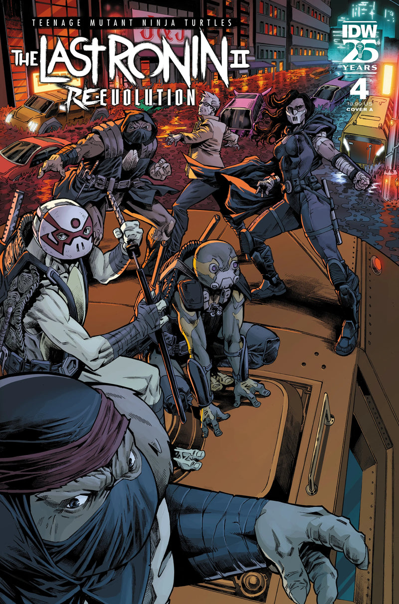 Teenage Mutant Ninja Turtles: The Last Ronin II--Re-Evolution #4 Cover A (Escorzas) IDW Publishing