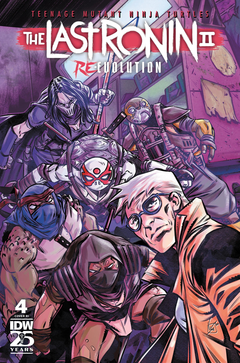 Teenage Mutant Ninja Turtles: The Last Ronin II—Re-Evolution #4 Variant Ri (50) (Federici) IDW Publishing