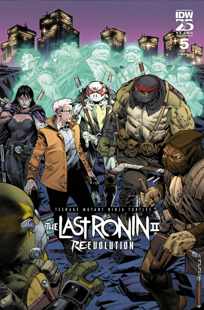 Teenage Mutant Ninja Turtles: The Last Ronin II-Re-Evolution #5 Cover A (Escorzas) IDW Publishing