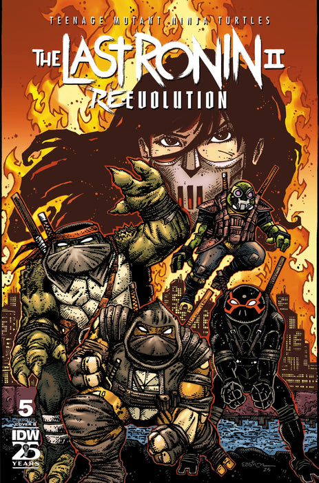 Teenage Mutant Ninja Turtles: The Last Ronin II—Re-Evolution #5 Variant B (Eastman) IDW Publishing