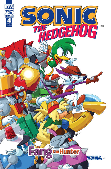 Sonic The Hedgehog: Fang The Hunter #4 Variant B (Mcgrath) IDW Publishing