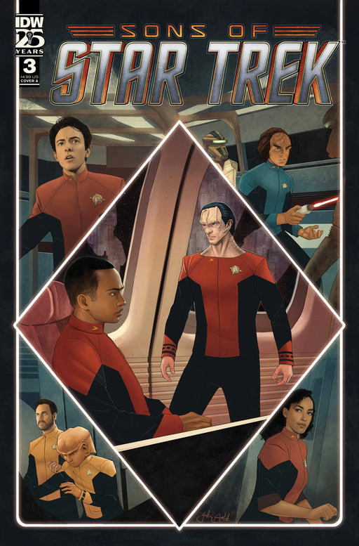 Star Trek: Sons Of Star Trek #3 Cover A (Bartok) IDW Publishing