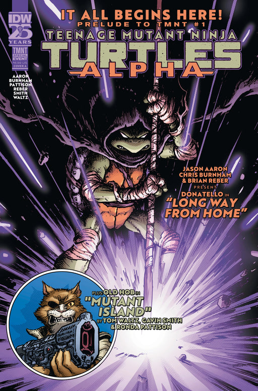 Teenage Mutant Ninja Turtles: Alpha Cover A (Burnham) IDW Publishing