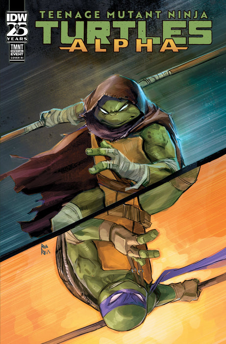 Teenage Mutant Ninja Turtles: Alpha Variant Ri (25) (Reis) IDW Publishing