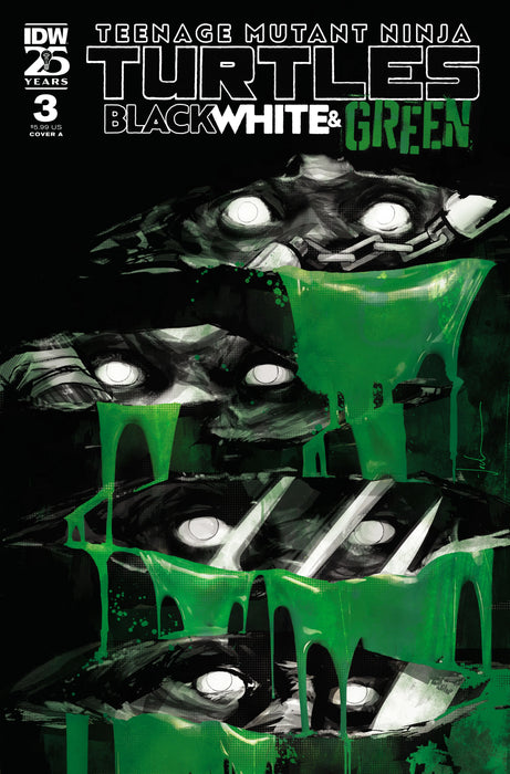 Teenage Mutant Ninja Turtles: Black, White, And Green #3 Cover A (Jock) IDW Publishing