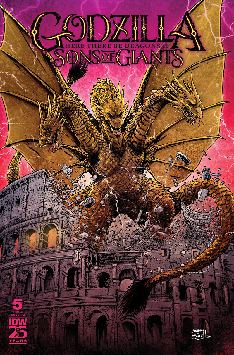 Godzilla: Here There Be Dragons II—Sons Of Giants #5 Variant B (Smith) IDW Publishing