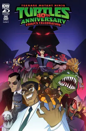 Teenage Mutant Ninja Turtles: 40th Anniversary Comics Celebration Variant C (Lopez) IDW Publishing