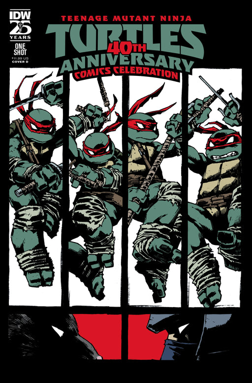 Teenage Mutant Ninja Turtles: 40th Anniversary Comics Celebration Variant D (Campbell) IDW Publishing