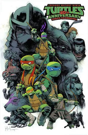 Teenage Mutant Ninja Turtles: 40th Anniversary Comics Celebration Variant Ri (50) (Wachter) IDW Publishing