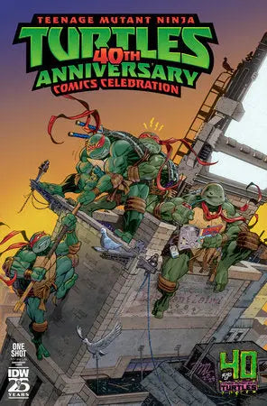 Teenage Mutant Ninja Turtles: 40th Anniversary Comics Celebration Variant 40th Anniversary (Dooney) IDW Publishing