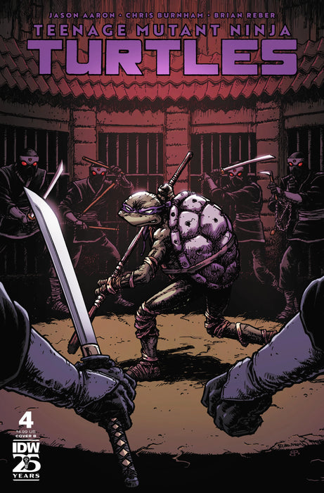 Teenage Mutant Ninja Turtles (2024) #4 Variant B (Burnham) IDW Publishing