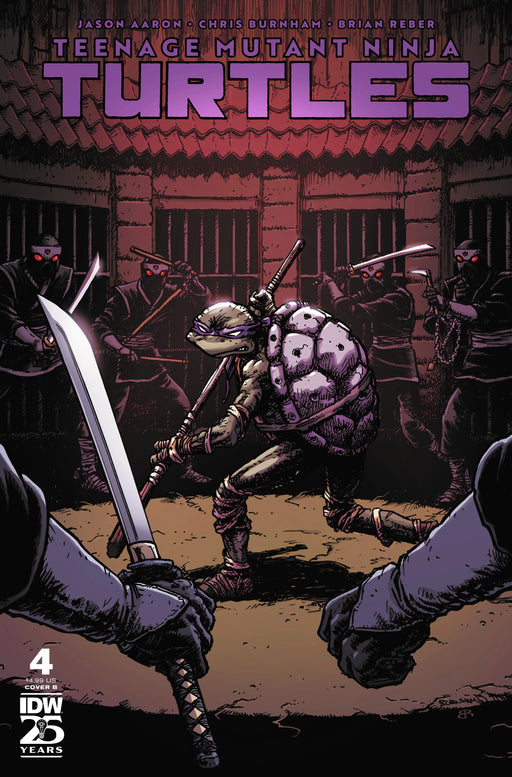 Teenage Mutant Ninja Turtles (2024) #4 Variant B (Burnham) IDW Publishing