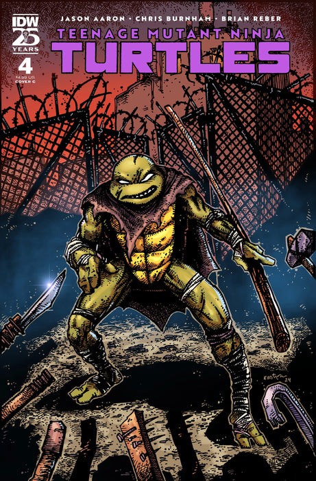 Teenage Mutant Ninja Turtles (2024) #4 Variant C (Eastman) IDW Publishing