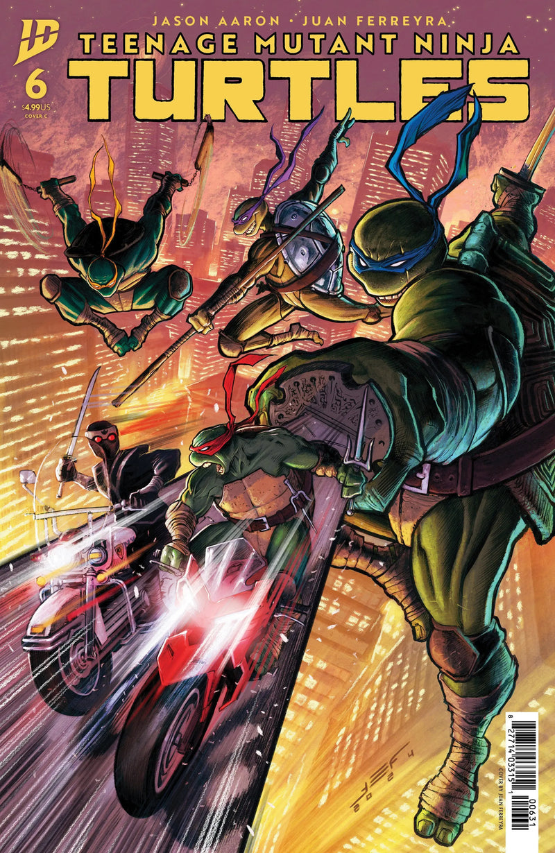 Teenage Mutant Ninja Turtles #6 Variant C (Ferreyra) IDW Publishing