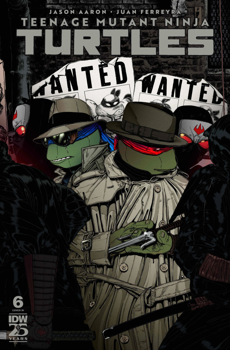Teenage Mutant Ninja Turtles #6 Variant Ri (25) (Boneface) IDW Publishing