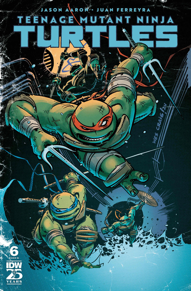 Teenage Mutant Ninja Turtles #6 Variant Ri (50) (Craig) IDW Publishing