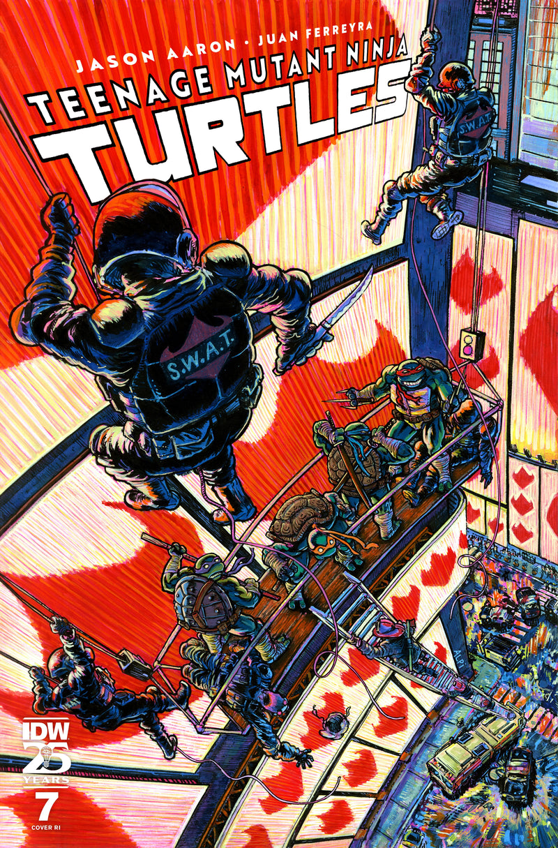 Teenage Mutant Ninja Turtles #7 Variant Ri (10) (Alpi) IDW Publishing