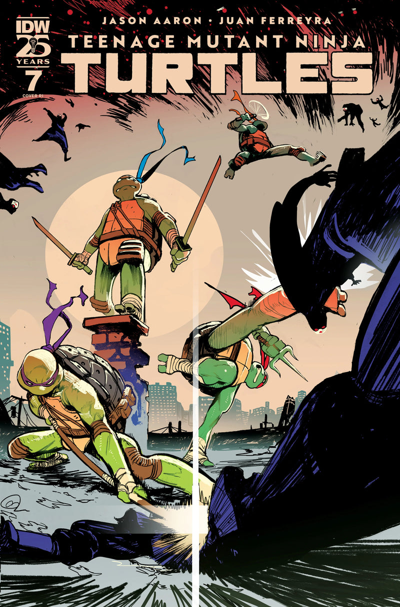 Teenage Mutant Ninja Turtles #7 Variant Ri (25) (Rivas) IDW Publishing