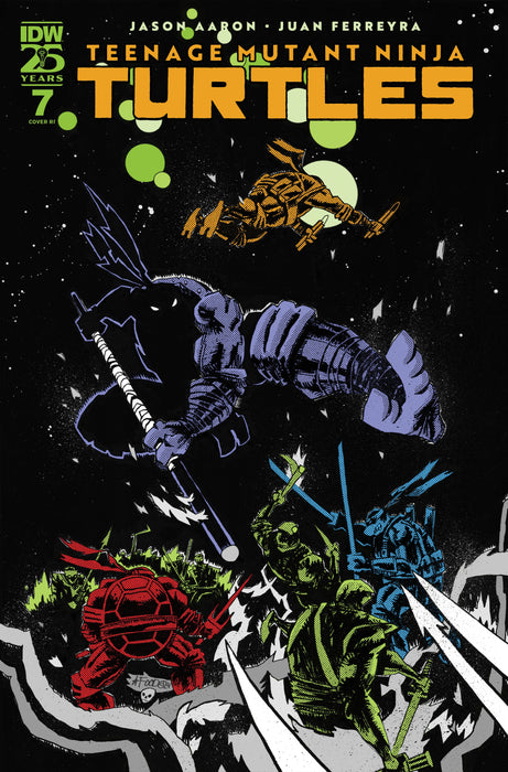 Teenage Mutant Ninja Turtles #7 Variant Ri (50) (Mahfood) IDW Publishing