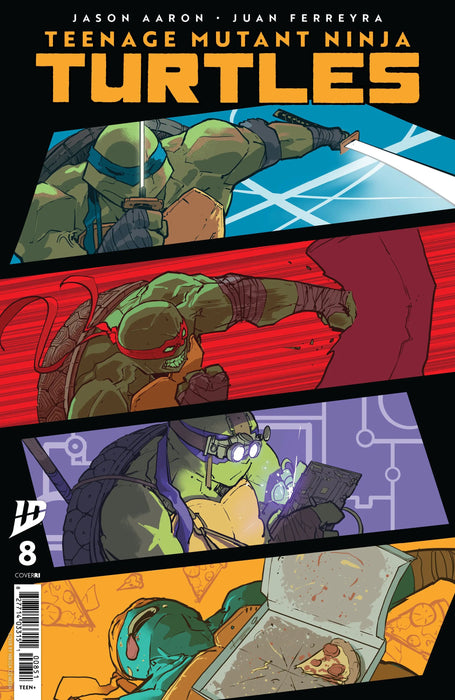 Teenage Mutant Ninja Turtles #8 Variant Ri (25) (Cizmesija) IDW Publishing