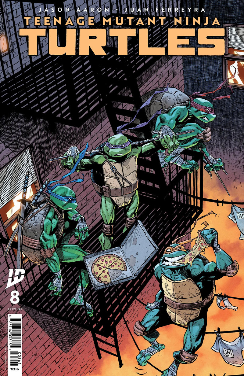 Teenage Mutant Ninja Turtles #8 Variant Ri (50) (Mason) IDW Publishing