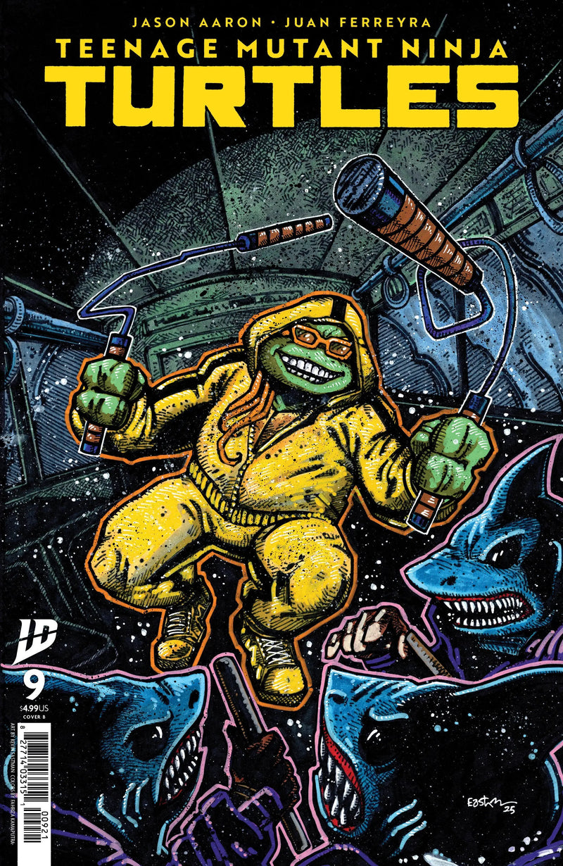 Teenage Mutant Ninja Turtles 2024 #9 Cover B Eastman IDW Publishing
