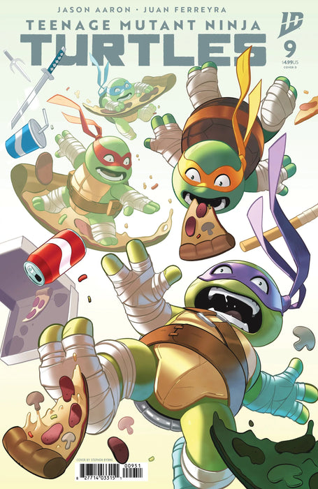 Teenage Mutant Ninja Turtles 2024 #9 Cover D Byrne IDW Publishing