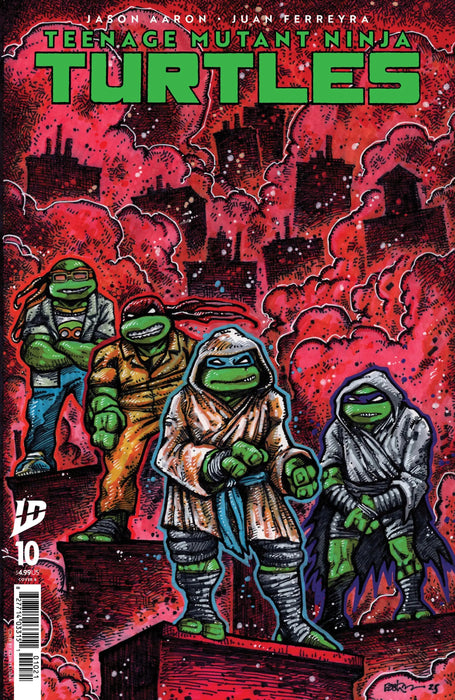 Teenage Mutant Ninja Turtles #10 Variant B (Eastman) IDW Publishing