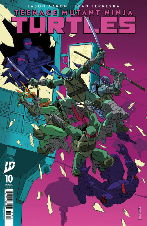Teenage Mutant Ninja Turtles #10 Variant Ri (25) (Nieli) IDW Publishing