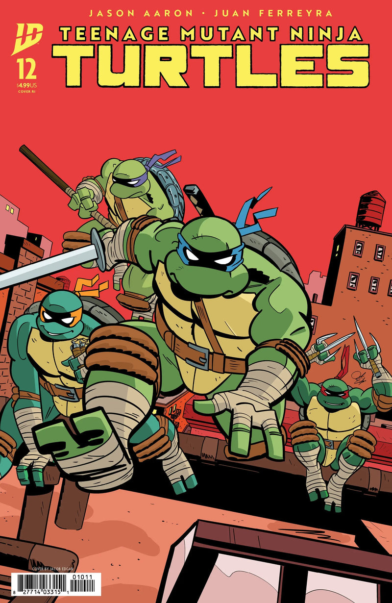 Teenage Mutant Ninja Turtles #12 Variant Ri (25) (Edgar) IDW Publishing