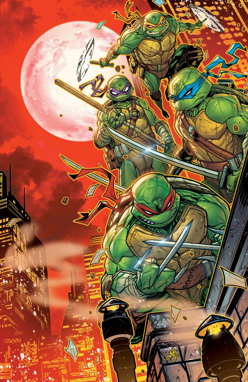 Teenage Mutant Ninja Turtles #12 Variant Ri (50) (Meyers Full Art) IDW Publishing