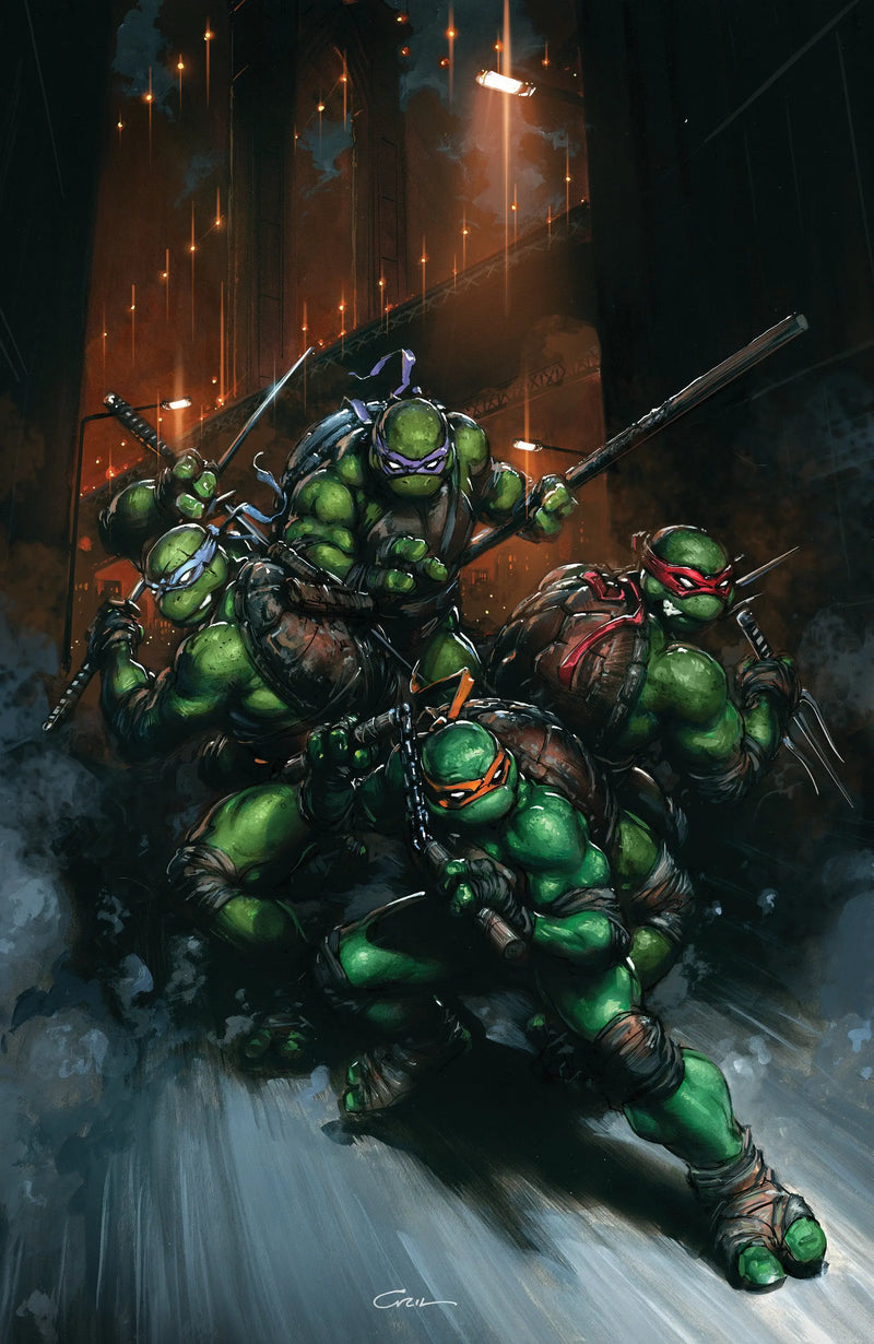 Teenage Mutant Ninja Turtles #13 Variant Ri (50) (Crain Full Art) IDW Publishing